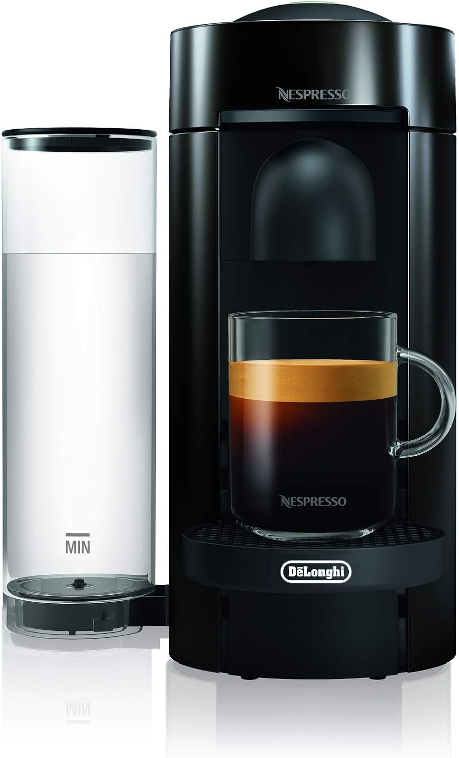 Nespresso Kaffeemaschine, 1,1 Liter, Schwarz, Vertuo ENV150B Espressomaschine von De'Longhi, Kapseln Vertuo System