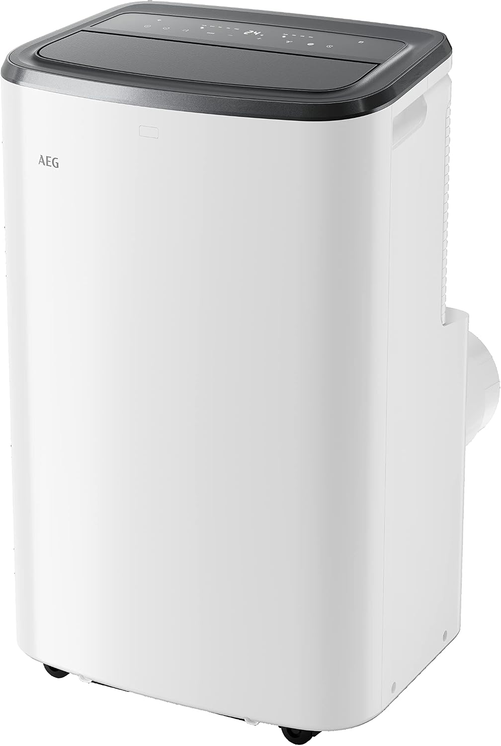 AEG Klimaanlage, 61 dB, 40 m, Weiß/Schwarz, Comfort 6000 AXP26U559HW mobiles Klimagerät/LED