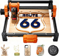 ACMER Gravurwerkzeug, 300 mm, 12 W, 72 W, Schwarz/Orange, S2 Laser Cutter, Leistung Laser Graviermaschine, Heimwerkerarbeiten