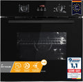 KKT KOLBE Backofen, 60 cm, 70 L, 3 kW, Schwarz, Einbau, autark, Umluft, Heißluft, Automatik-Timer, Wärmeschutzverglasung