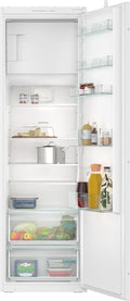 SIEMENS Kühlschrank, 177,5 x 56 cm, 246 L, 34 L, Weiß, KI82LNSE0 iQ100, Einbau- mit Gefrierfach, Nische, Kühlen & Gefrieren