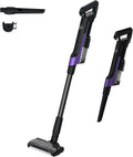 Hoover Staubsauger, Schwarz/Lila, ultraleichter kabelloser HF2 Akku für alle Böden, mit Verdichtungs-Funktion für 3X mehr Staubkapazität
