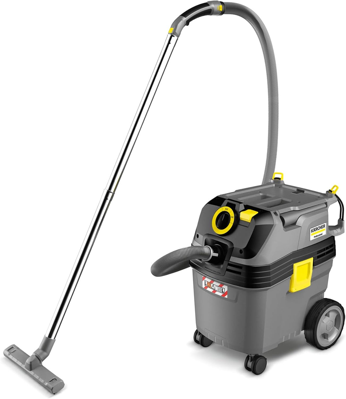 Karcher Nass-Trockensauger, 1380 W, 2.5 m, 30 l, Grau/Gelb, Kärcher Nass-/Trockensauger NT 30/1 Ap L, Leistung: max