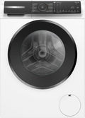 Bosch Waschmaschine, 9 kg, Weiß/Schwarz, WGH244M40, Serie 6, Smarte, 1400 UpM, Fleckenautomatik, Iron Assist für weniger Falten
