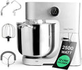 Profi Cook Universalküchenmaschinen, 8,5 kg, 2500 W, 12 L, Silber, Küchenmaschine mit XXL Schüssel, Knetmaschine