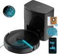 Cecotec Saugroboter, schwarz, Conga 9590 Spin Revolution Ultra Power Home, Lasernavigation, Künstliche Intelligenz
