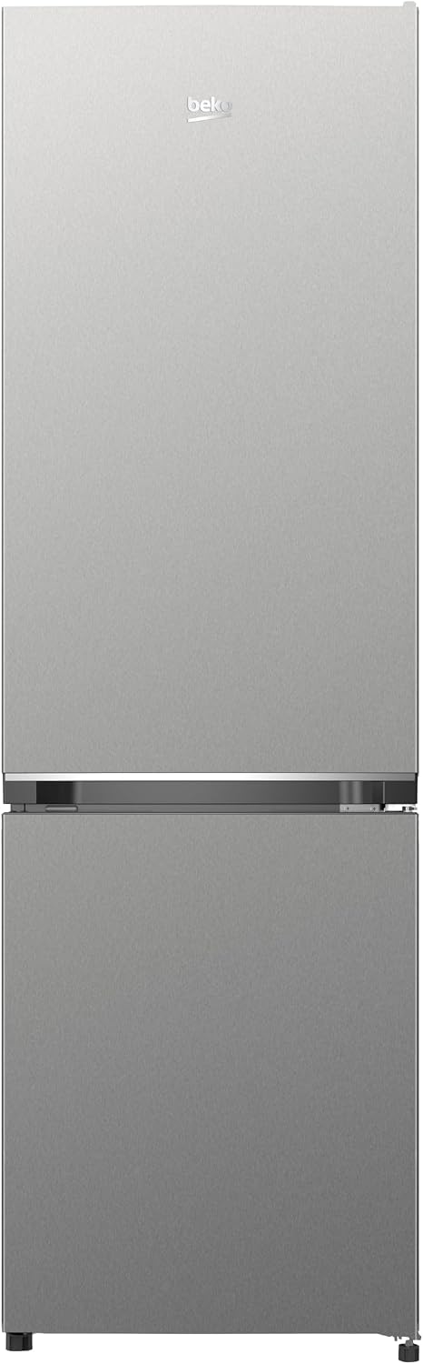Beko Gefrierschrank, 262 l, 187 l, 75 l, Silber, B3RCSO255XB freistehend Kühl/-Gefrierkombination, Nettovolumen