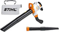 Stihl Laubbläser, schwarz/orange/weiß, Elektrosaughäcksler SHE 81