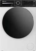 Bauknecht Waschmaschine, 9 kg, Schwarz/Weiß, B WM S 9A6 BS Frontlader/ / Effektive Fleckentfernung/Dampf