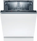Bosch Geschirrspüler, 60 cm, Weiß/Silber, SMV2ITX22E Serie 2 Smarter vollintegriert, breit, Besteckkorb, Extra Trocknen auf Knopfdruck