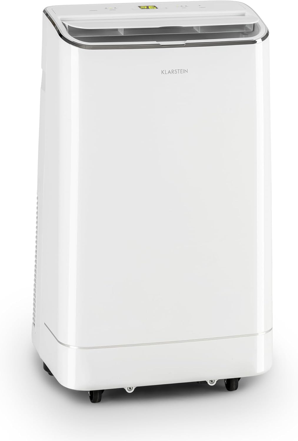Klarstein Klimaanlage, Weiß, Mobile mit Abluftschlauch, 3-in-1 Klimagerät mit Ventilator, Luftentfeuchter & Nachtmodus