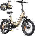 ENGWE E-Bike, 250 W, 15 Ah, 48 V, Beige, L20 3.0 Pro mit APP & IoT, Mittelmotor und Akku bis 160KM