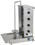 Saro Buffetschrank, Silber, Gas-Döner- / Gyrosgrill 4 Brenner Tilla 4