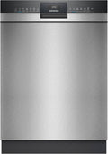 SIEMENS Geschirrspüler, 60 cm, Edelstahl, SN43HS10TE, iQ300 Smarter Unterbau, breit, Besteckkorb, angenehm leise dank iQdrive-Motor