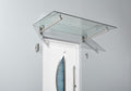 Gutta Baumarkt,Baubedarf,Baustoffe, Transparent/Silber, Edelstahlvordach HD 140 7200106