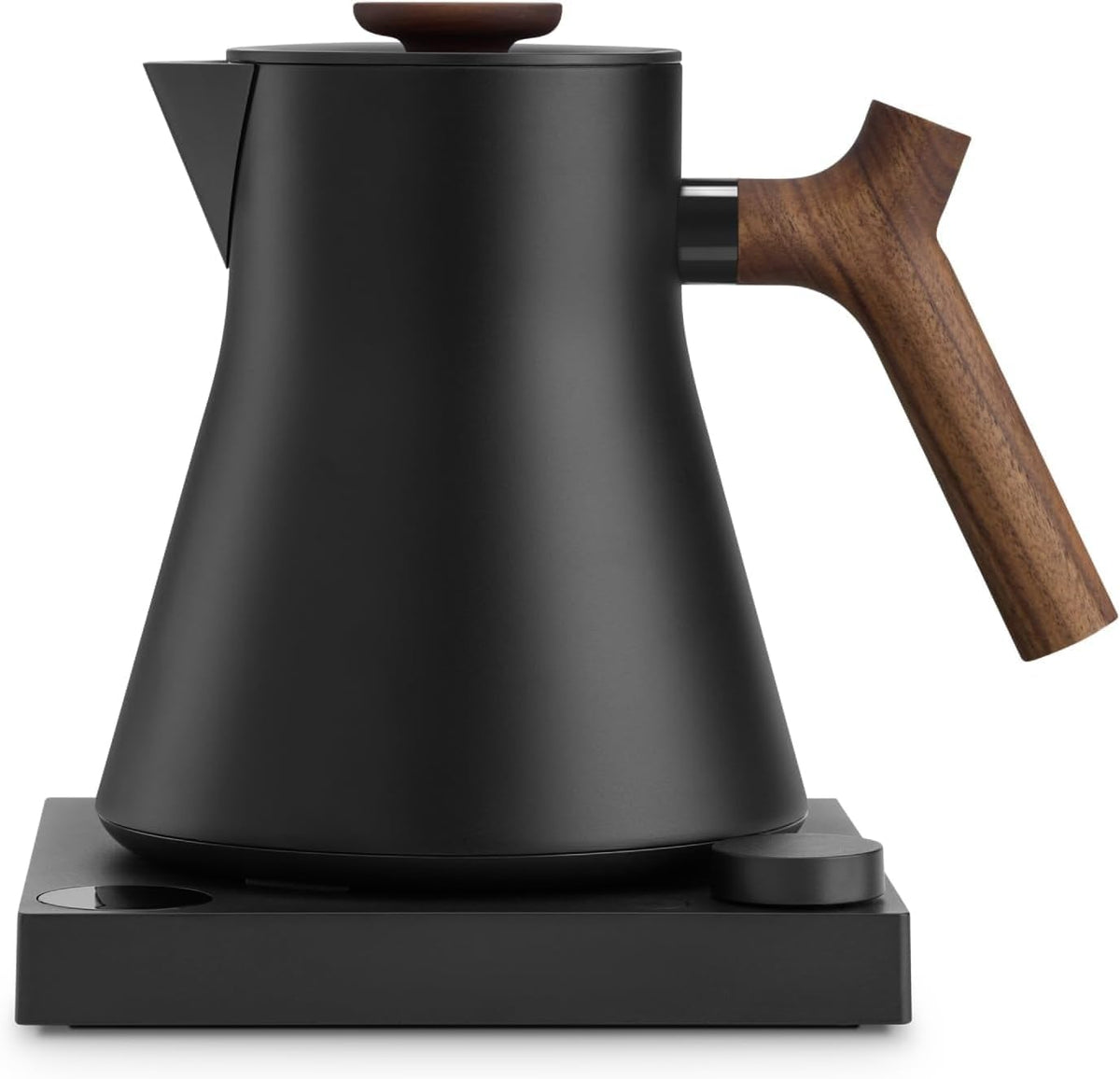Fellow Heißwasserspender, 0.9 Liter, Schwarz/Walnuss, Corvo EKG Pro Electric Tea Kettle - Electric Pour Over, F Plug