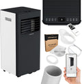 Climative Klimaanlage, 2,9 kW, 29 m, Schwarz/Weiß, Mobile mit Abluftschlauch 10000 BTU Portable Air