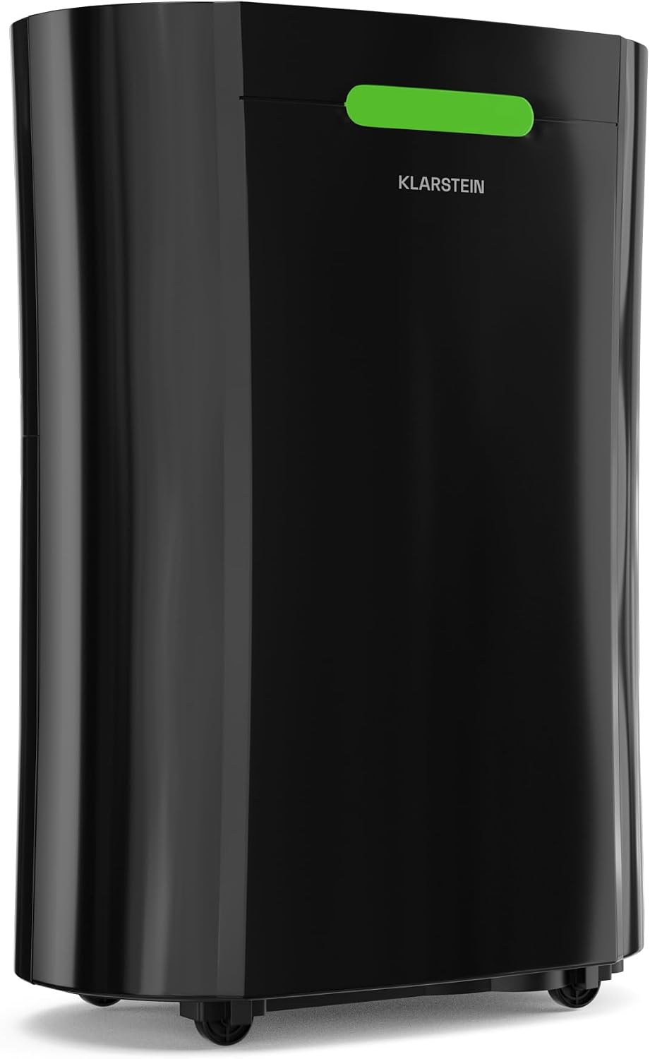 Klarstein Luftentfeuchter, 165 W, 2.5 L, 37 dB, 10l, Schwarz, AeroDry -, /Tag, Tank, Leise, Aktivkohlefilter, DrySelect
