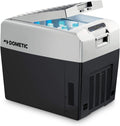 DOMETIC Kühlschränke, 33 Liter, 230 V, 24 V, Grau/Schwarz, Tropicool TCX 35 - tragbare elektrische Kühlbox, 12/ und für Auto