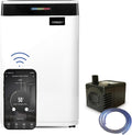 Comedes Luftentfeuchter, 100m, 230m, 25l, 3m, Weiß/Schwarz, Demecto 30 eco WiFi ( /24h) + PowerDrain Kondensatpumpe