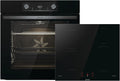 Gorenje Backofen, 77 L, Schwarz, Kombination aus autarkem Kochfeld GI6401BSC und Einbau-, Made in Europe, ExtraSteam