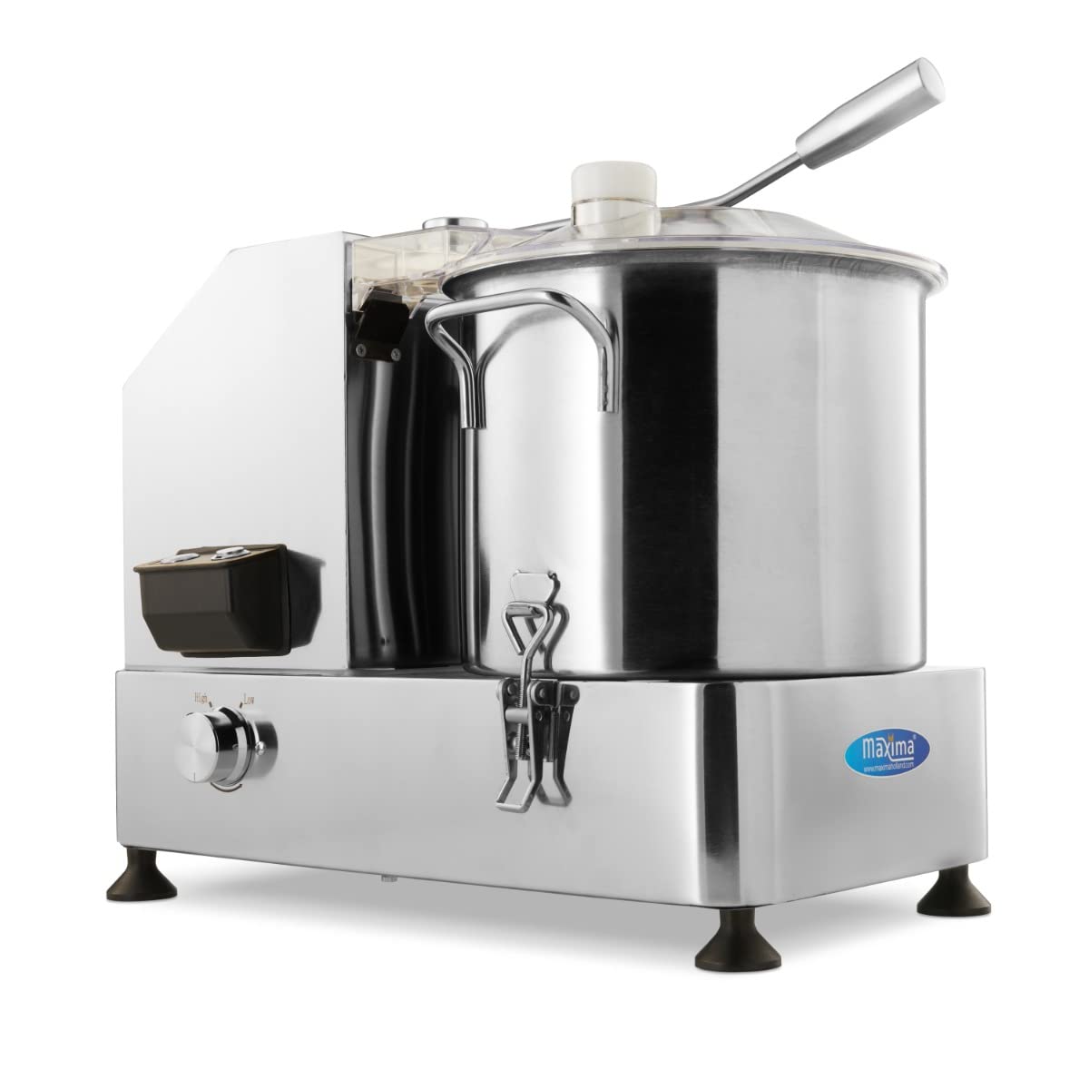 Maxima Küchenmaschinen Rührgeräte & Mixer, 9 l, Silber, Gastro Cutter