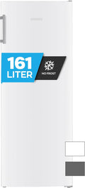 Heinrich´s Gefrierschrank, 161 L, Weiß, Volumen, Freezer, No-Frost Schutz, 3x Gefrierschubladen, 2x Schubfächer