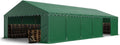 TOOLPORT Carports, Dunkelgrün, Lagerzelt 6x12 m Industriezelt Unterstand PVC Plane 750 N