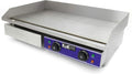 KuKoo Elektrogrill, Silber/Blau, Elektro Catering Grillplatte Gastronomie Griddleplatte