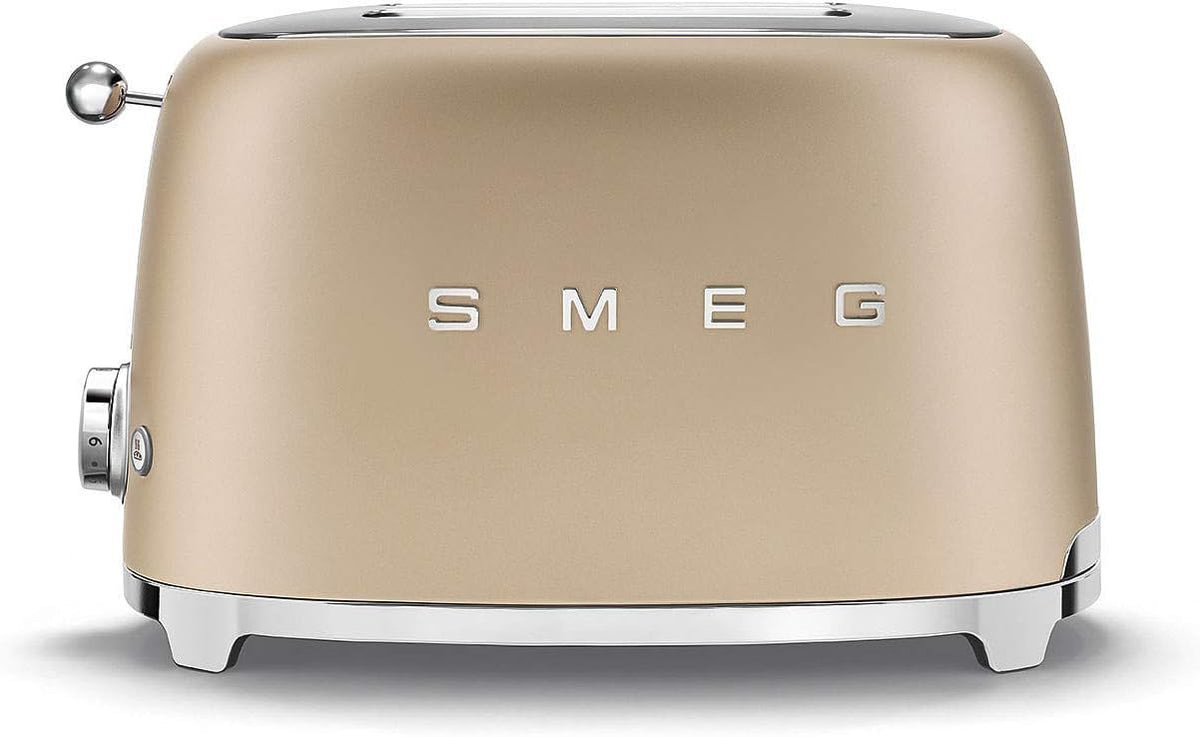 Smeg Küche Haushalt & Wohnen,Elektrische Küchengeräte,Toaster, 950 W, Champagner