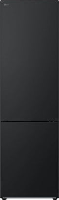 LG Kompressor, Schwarz, GBV22NCCEP Kühl-/Gefrierkombination, Smart Inverter Compressor, Total No Frost, Modern Flat Door Design