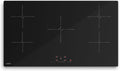 Klarstein Kochfeld, 9800 W, 90 cm, Schwarz, PowerGlide Induktions -, 5 Zonen, Boost, Touch-Slider, Timer, Kindersicherung