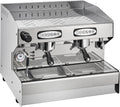 GastroHero Kaffeemaschine, Silber, MILANO 2 Espressomaschine I 2 Brüheinheiten I
