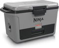 Ninja Kühltaschen & -boxen, 47 L, Grau/Schwarz, FrostVault Hard Cooler, Premium isolierte Kühlbox, hält EIS bis zu 6 Tage