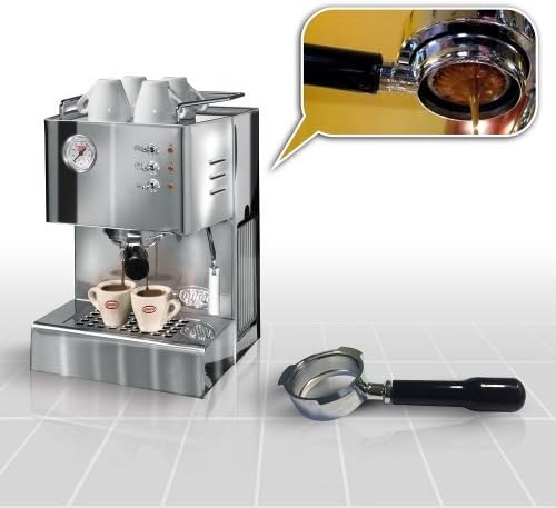 QuickMIll Kaffeemaschine, Silber/Schwarz, Espressomaschine Quick Mill Cassiopea 03004 Special