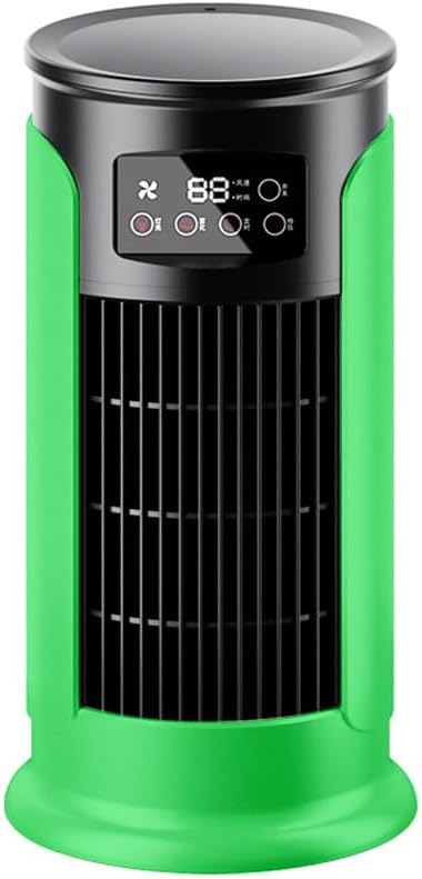 VectrDyna Klimaanlage, 10 L, Grün/Schwarz, Mobile Klimagerät Luftkühler 4-in-1, Verdunstungskühler Wassertank und 1-12Timer