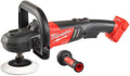 Milwaukee Elektrowerkzeug, 180 mm, 18 V, Rot/Schwarz/Weiß, M18FAP180-0 Kraftstoff Akku-Polierer (nur Gehäuse), einheitsgröße