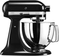 KitchenAid Universalküchenmaschinen, 4.8 L, Schwarz, Küchenmaschine - Artisan - Kippbarem Food Processor