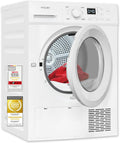 Exquisit Wäschetrockner, 10 kg, Weiß, Wärmepumpentrockner, 16 Programme, Trockner, Frontlader, TWP1001-030D weiss