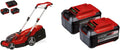 Einhell Rasenmäher, 4,0 Ah, 5,2 Ah, 38 cm, 450 m, Rot/Schwarz, Akku- RASARRO 36/38 Kit Power X-Change (36 V, Schnittbreite