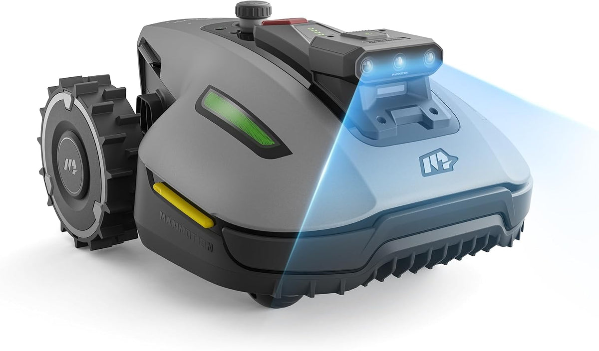 Mammotion Mähroboter, 500 M, 4.5 Ah, 800m, Grau/Schwarz, YUKA mini 2 500 ohne Begrenzungskabel, Empf. ², Kein RTK