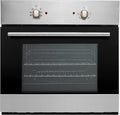 respekta Backofen, 54 Liter, Silber/Schwarz, Einbau autark / 8 Beheizungsarten / Garraum /