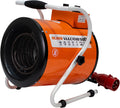 RURIS POWER FOR NATURE Heizkörper, 411 m, 400 V, 5 kW, Orange/Weiß/Schwarz, Elektrischer Heizlüfter, industriell