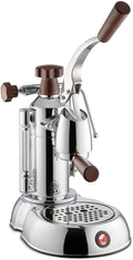 La Pavoni Kaffeemaschine, 0.8l, Silber/Braun, Steel