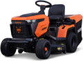 Fuxtec Rasenmäher, 83 cm, 280 L, Orange/Schwarz, Rasentraktor FX-RMT84M, Aufsitzmäher mit Schnittbreite, 6-stufige Schnitthöhenverstellung