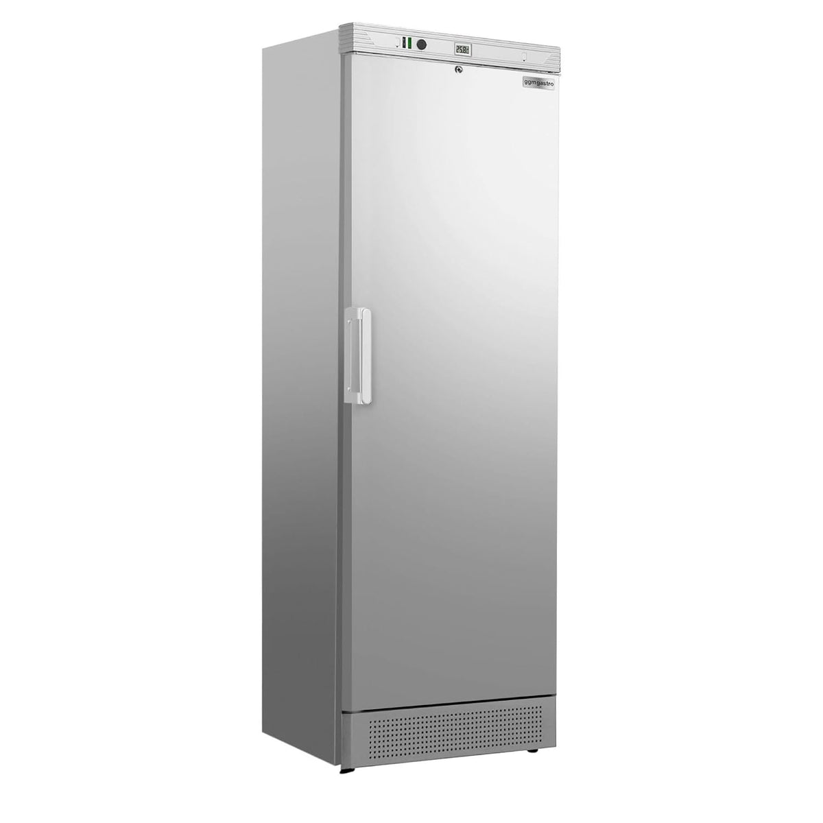 GGM Gastro Kühlschrank, 345 Liter, Silber, LKSU345, Lager PREMIUM - - mit 1 Tür