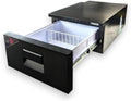 PUNDMANN Kühlschrank, 20 L, 12 V, 24 V, Schwarz/Weiß, Kompressor Kühlschublade / Kühlbox Kühlfach bis -20°C