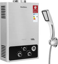 BreeRainz Baumarkt,Klempnerarbeiten,Durchlauferhitzer & Ersatzteile, 36KW, Silber/Schwarz
