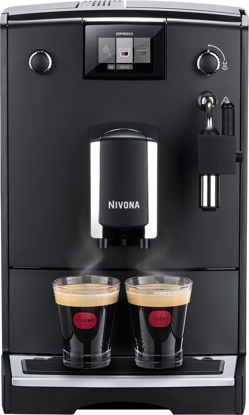 Nivona Kaffeevollautomat, Schwarz/Chrom, NICR550 NICR 550 Matt