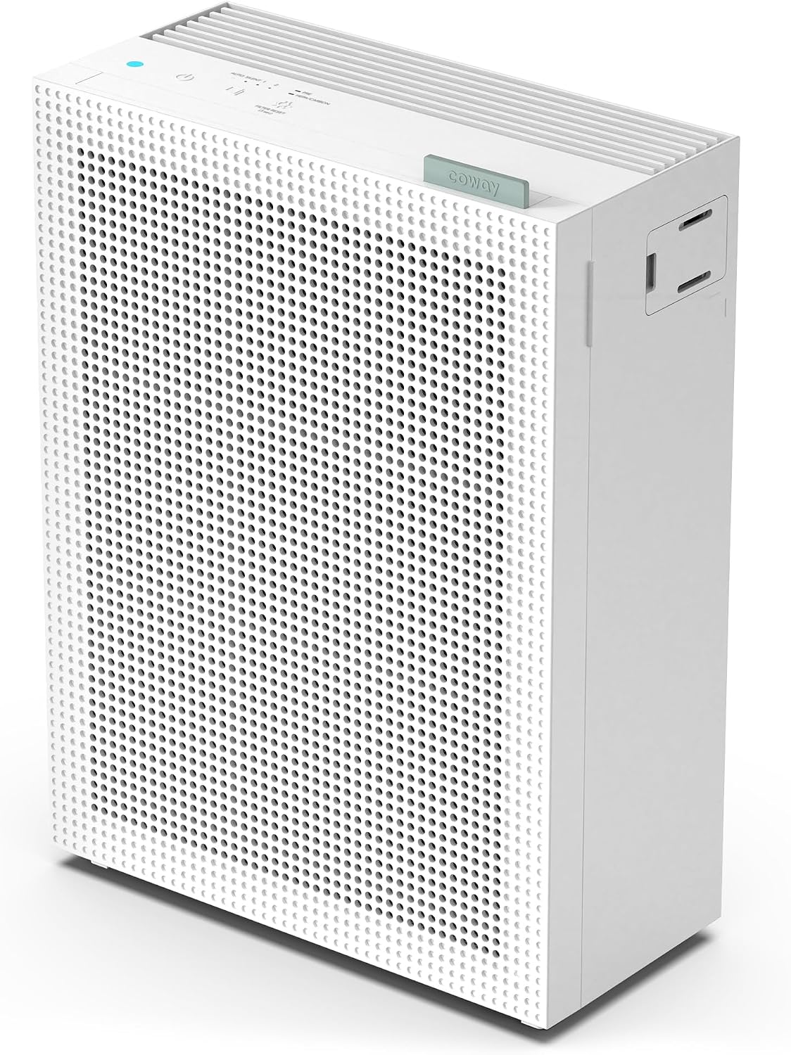 Coway Dunstabzugshaube, 73 m, Weiß, AIRMEGA 150 Luftreiniger bis zu ², GreenHEPA™ Technologie, Entfernt 99, 999% aller Partikel